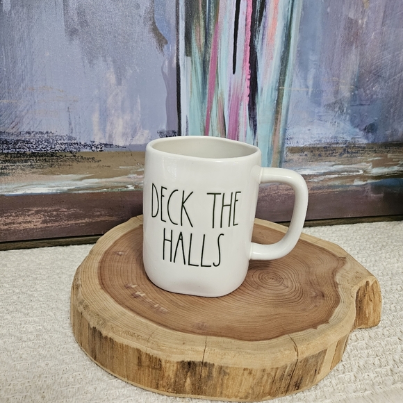 Deck The Hall Rae Dunn Holiday Christmas Mug - Picture 2 of 11